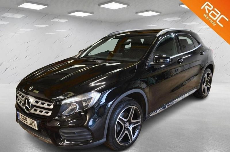 Black Used 2018 Mercedes GLA200 AMG line SUV | £13,290 (Fair price) - Image 1/3