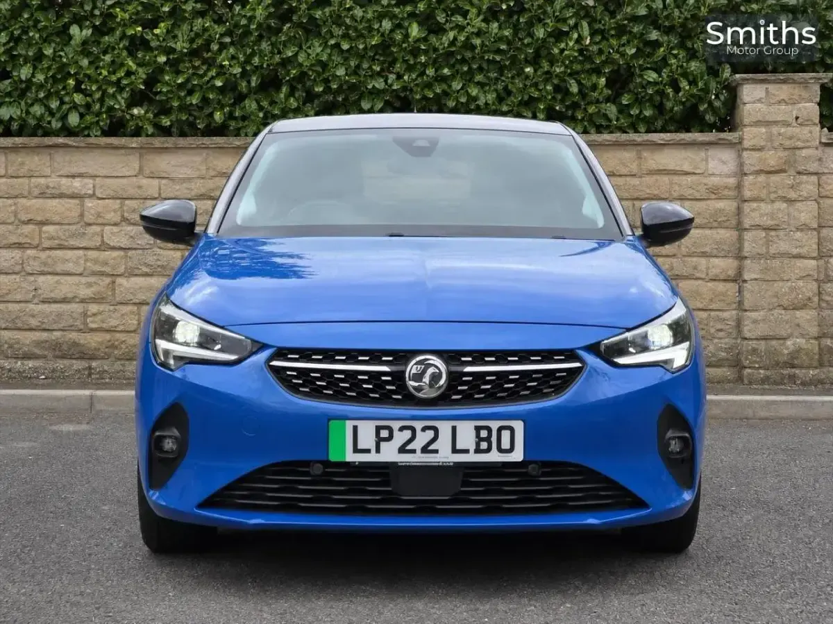 Used Vauxhall Corsa-e Elite 98 kW (134 HP) 2022 Blue Hatchback