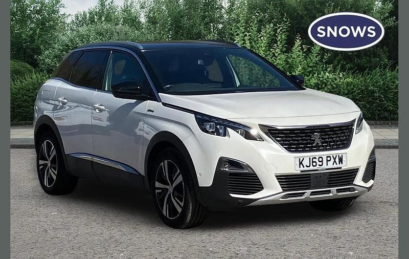 Used Peugeot 3008 GT-line 131 HP (96 kW) 2020 White SUV