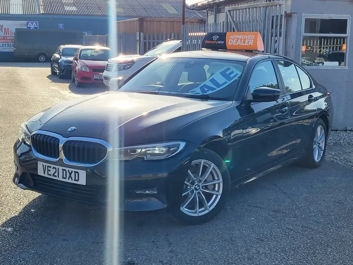Used BMW 330e 2021 Black Sedan