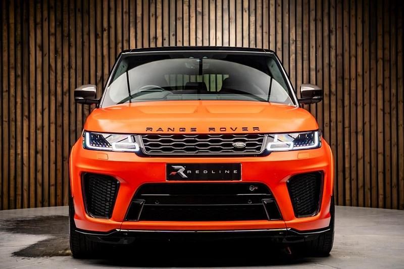 Used Land Rover Range Rover Sport SVR 2018 Orange SUV