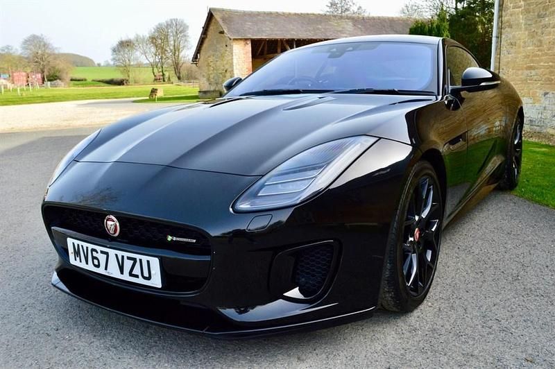 Used Jaguar F-Type R-Dynamic 340 HP (250 kW) 2017 Black Coupe