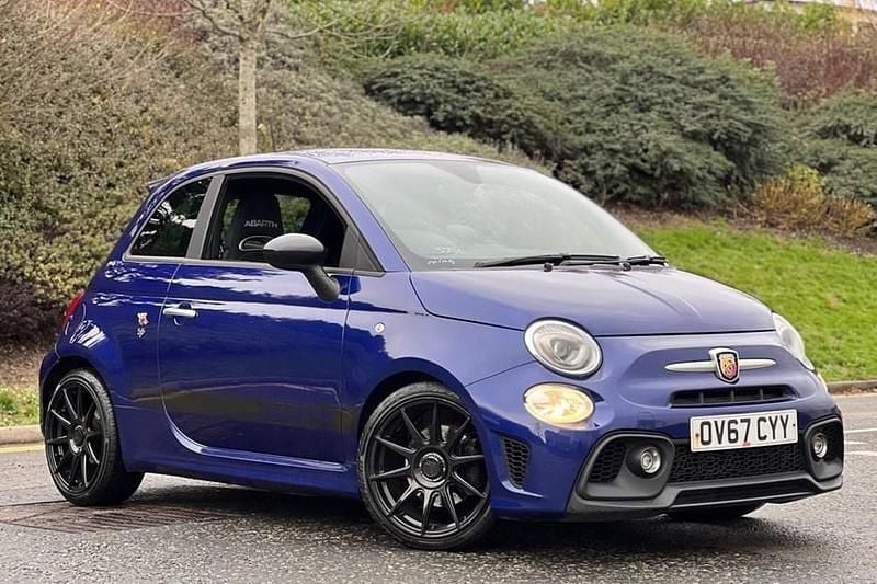 Used Abarth 595 Turismo 165 HP (121 kW) 2017 Blue Hatchback