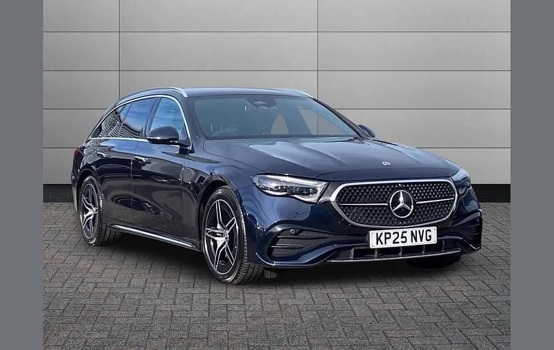 Used Mercedes E450 AMG Line Premium 362 HP (266 kW) 2025 Blue Estate