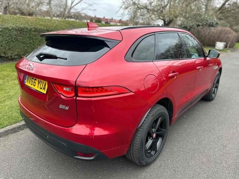 Used Jaguar F-Pace R-Sport 180 HP (132 kW) 2016 Red SUV