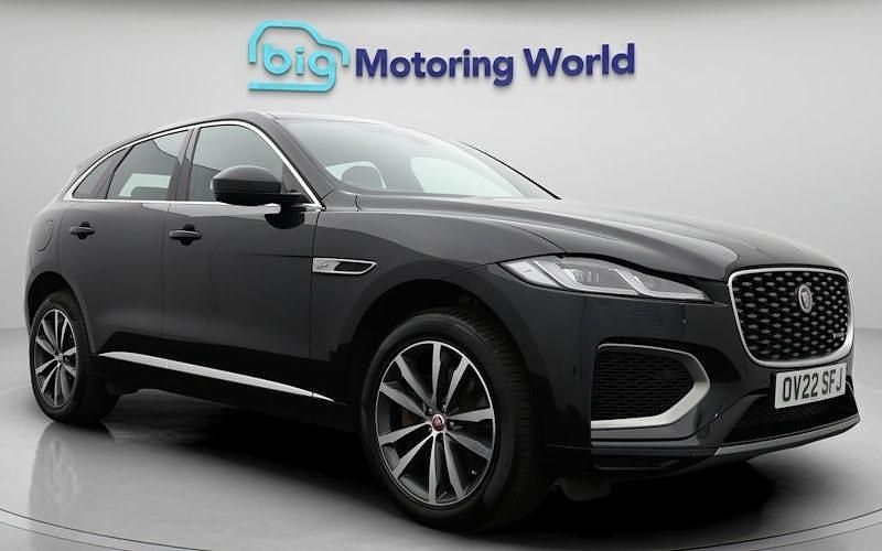 Black Used 2022 Jaguar F-Pace R-Dynamic SUV | £27,000 (Super price) - Image 1/4