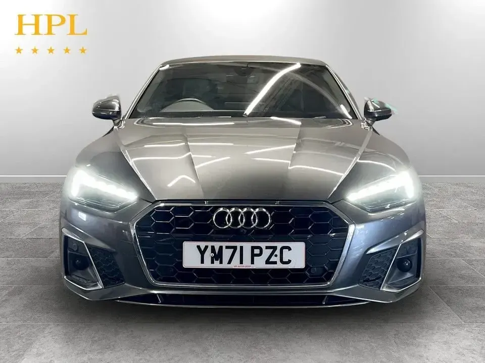 Used Audi A5 S-Line 163 HP (119 kW) 2022 Grey Coupe