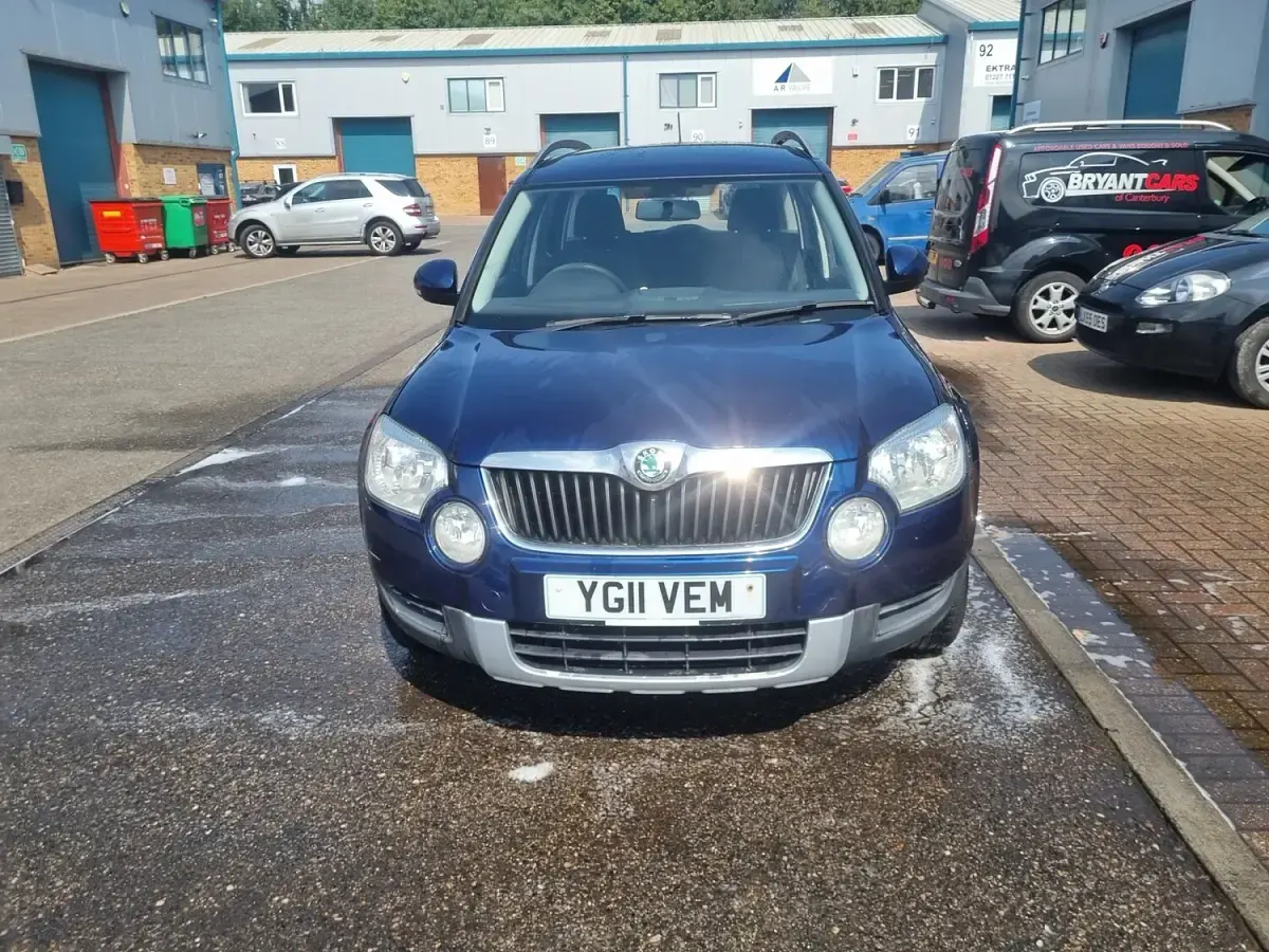 Used Skoda Yeti 105 HP (77 kW) 2011 Blue SUV