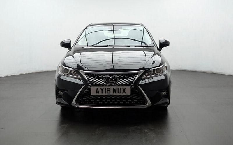 Used Lexus CT200h 136 HP (100 kW) 2018 Black Hatchback