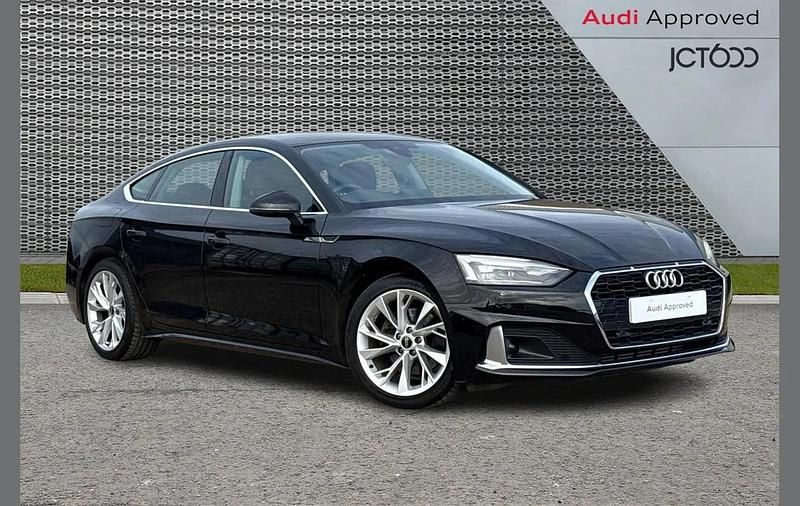 Used Audi A5 Sportback Sport 147 HP (108 kW) 2022 Black Hatchback