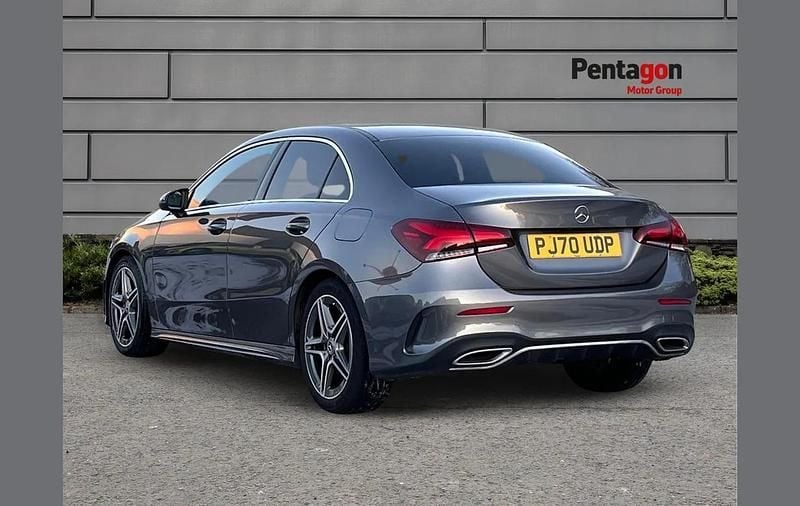 Used Mercedes A200 AMG line 163 HP (119 kW) 2020 Grey Sedan