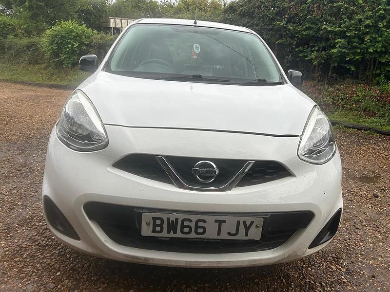 Used Nissan Micra Visia 2016 White Hatchback