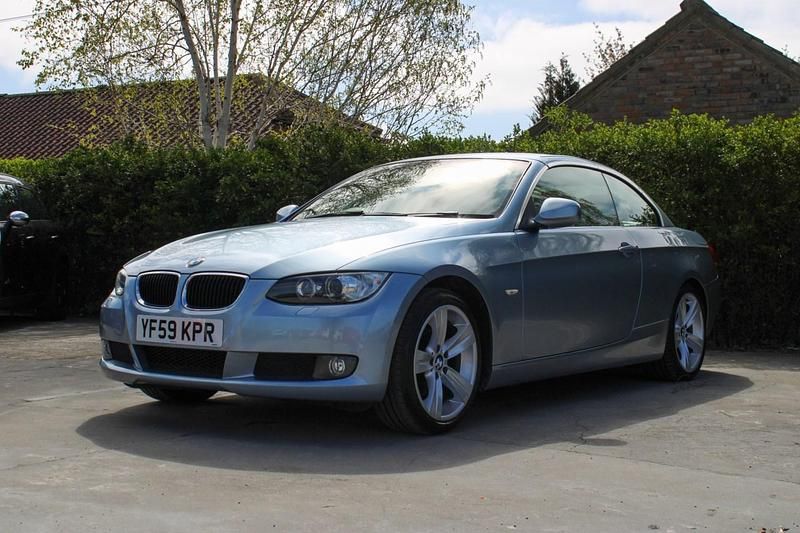 Used BMW 320 Cabriolet 2009 Blue Cabriolet