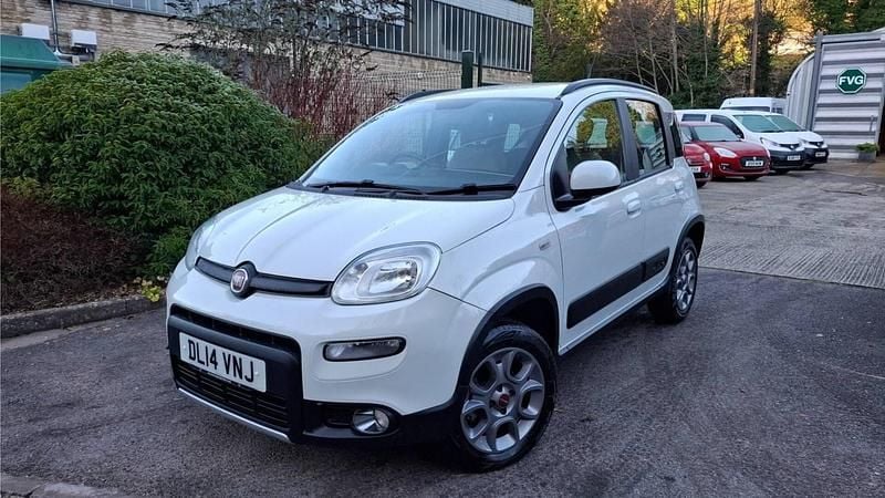 White Used 2014 Fiat Panda 4x4 S Hatchback | £4,895 (A bit pricey) - Image 1/3