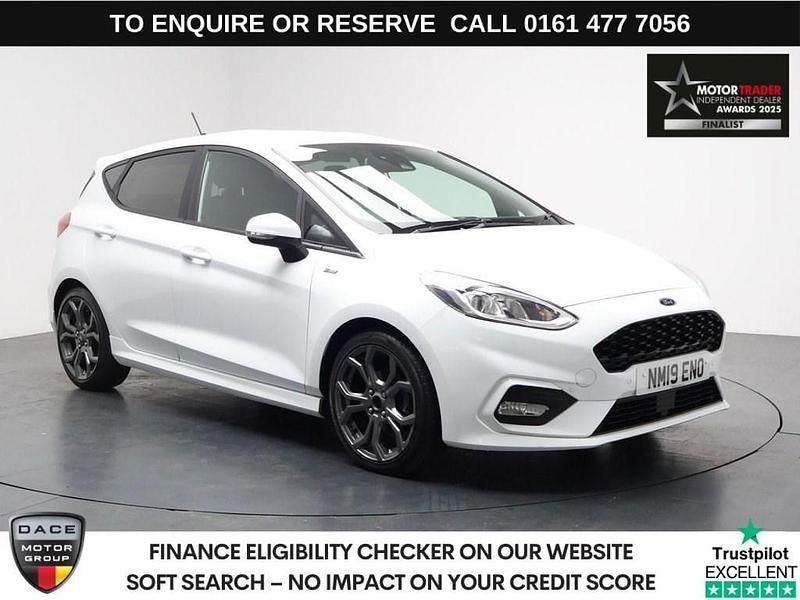 White Used 2019 Ford Fiesta ST-Line Hatchback | £9,480 (Good price) - Image 1/3