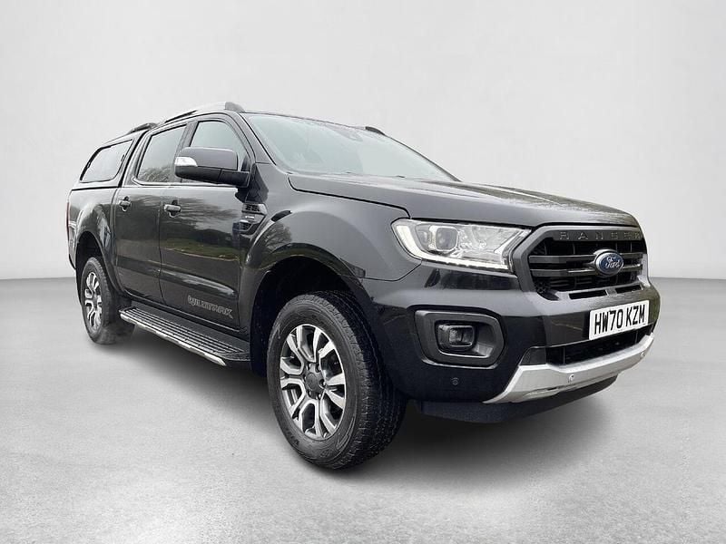 Black Used 2020 Ford Ranger Wildtrack Pickup | £14,990 (Good price) - Image 1/4