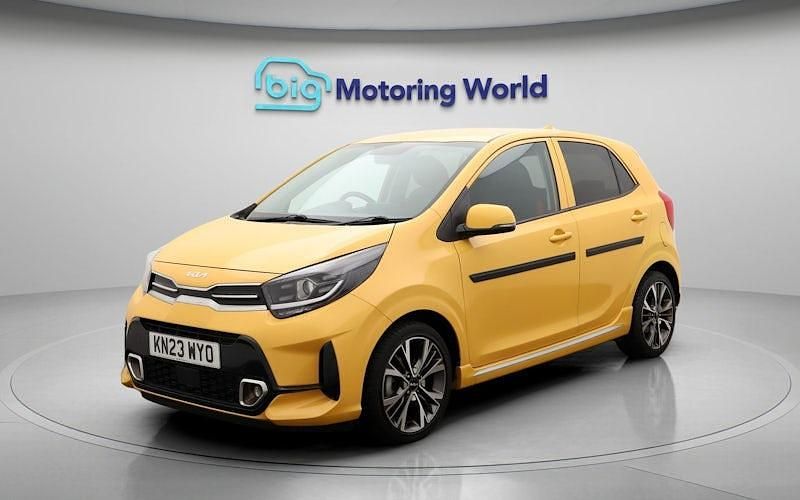 Used Kia Picanto GT-Line 67 HP (49 kW) 2023 Yellow Hatchback