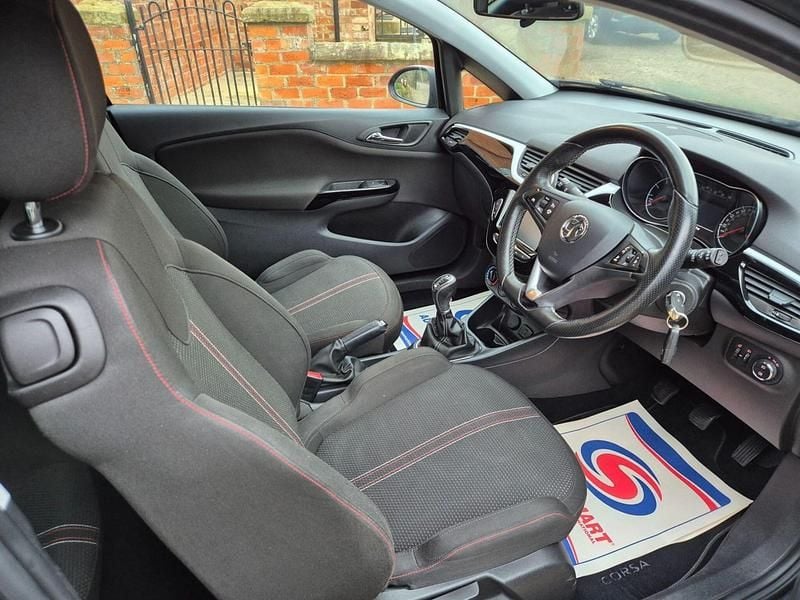 Used Vauxhall Corsa Edition 150 HP (110 kW) 2018 Black Hatchback
