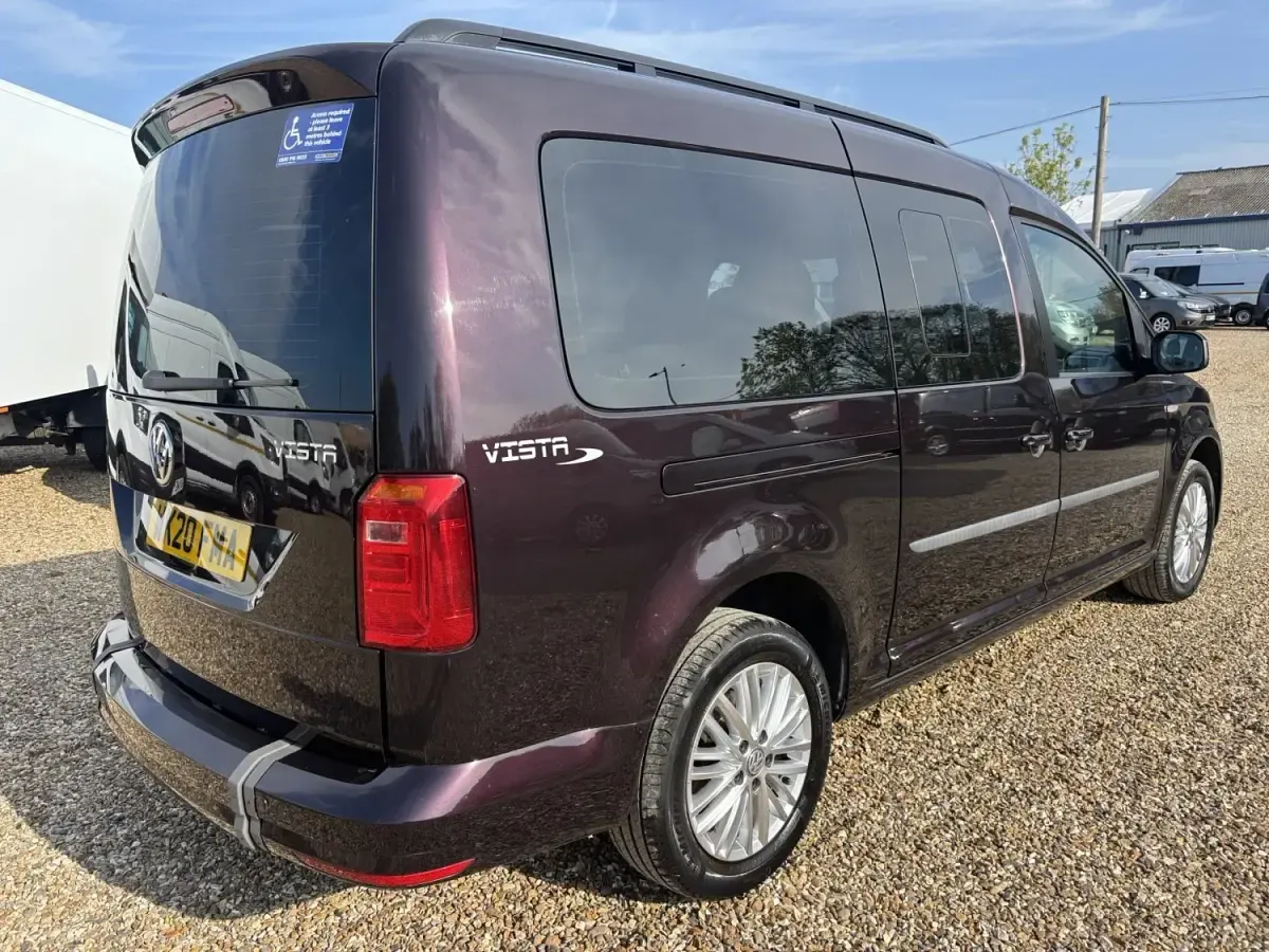 Begagnad VW Caddy Maxi Life 122 HK (89 kW) 2020 Lila Minibuss