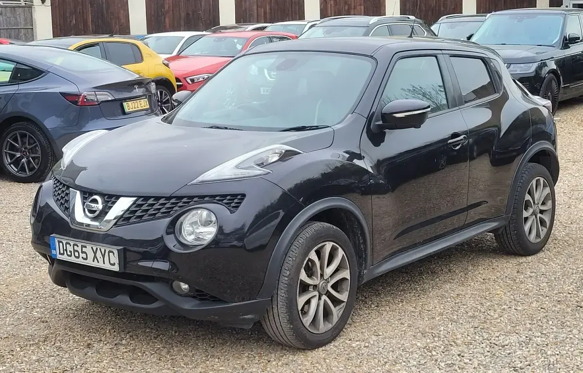 Used Nissan Juke Tekna 2015 Black SUV