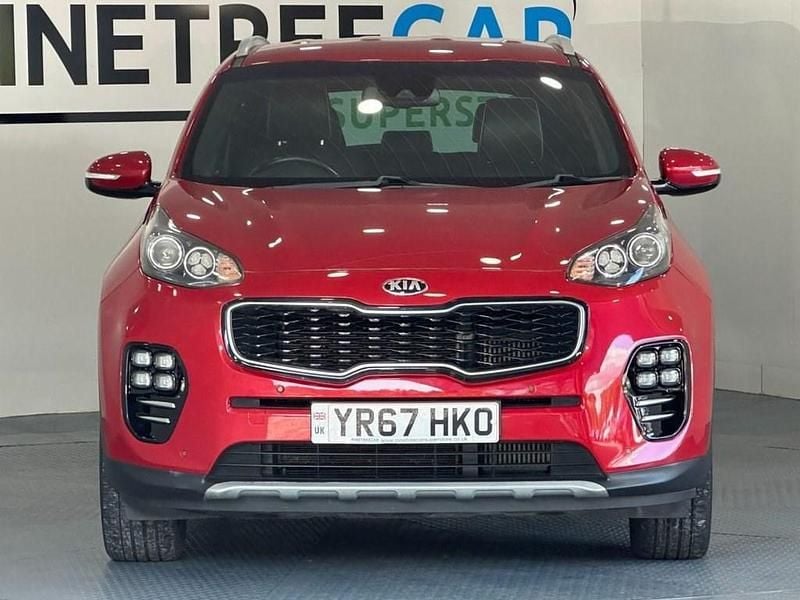 Used Kia Sportage GT-Line 134 HP (98 kW) 2017 Red SUV