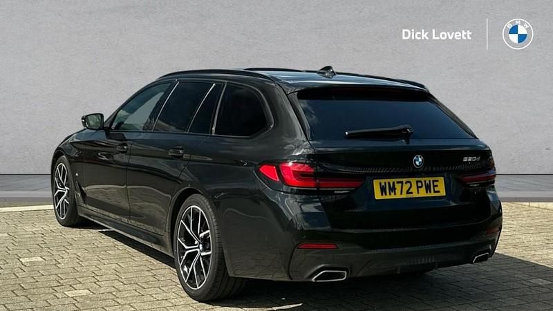 Used BMW 520 M Sport 187 HP (137 kW) 2023 Black Estate