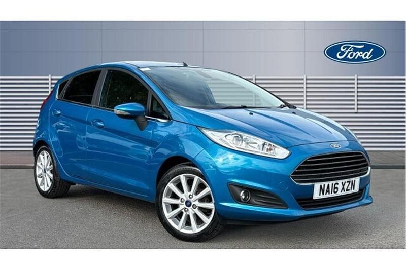 Blue Used 2016 Ford Fiesta Titanium Hatchback | £6,740 (Fair price) - Image 1/4