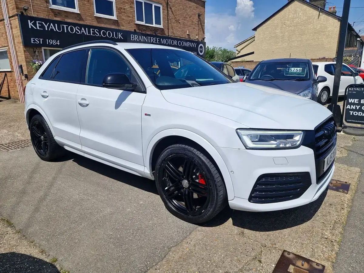 Used Audi Q3 S-line plus 184 HP (135 kW) 2015 White SUV