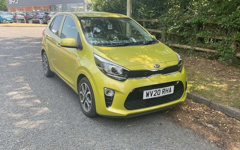 Green Used 2020 Kia Picanto 4 Hatchback | £9,799 (Fair price) - Image 1/4