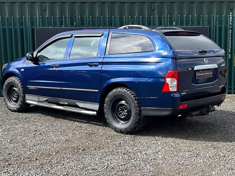 Used Ssangyong (KGM) Korando 2015 Blue SUV