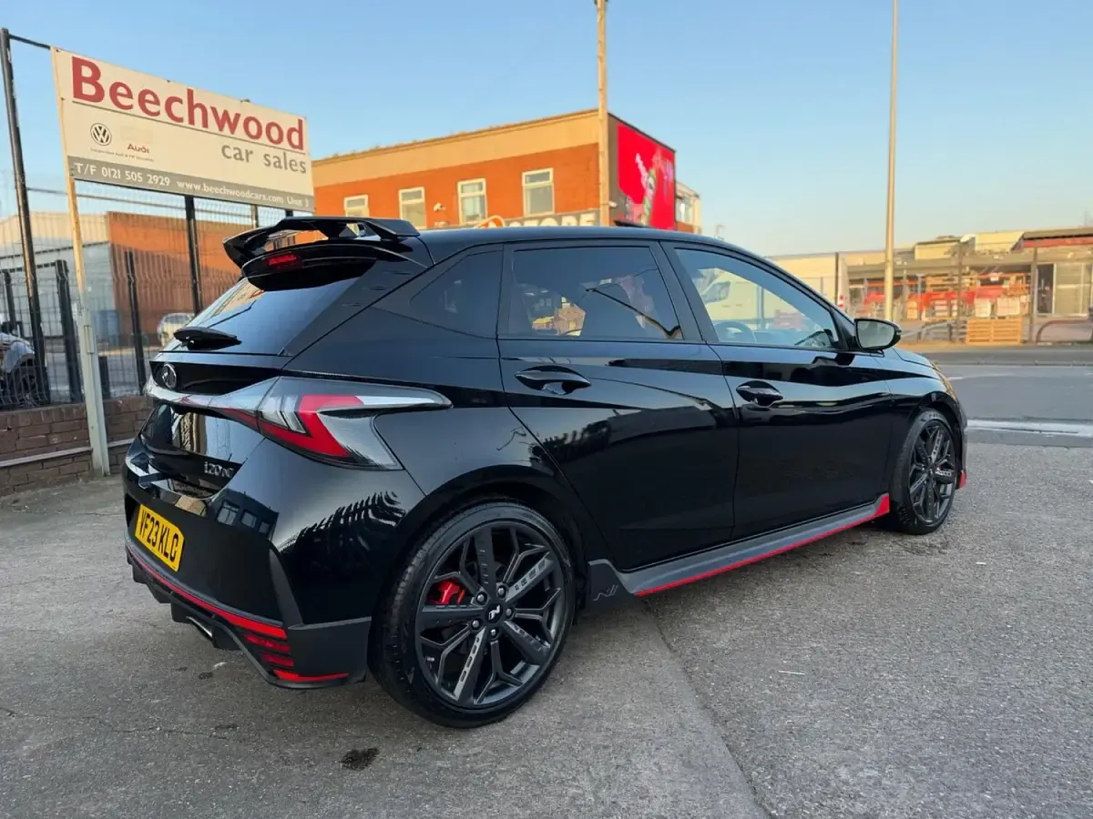 Used Hyundai i20 204 HP (150 kW) 2023 Black Hatchback