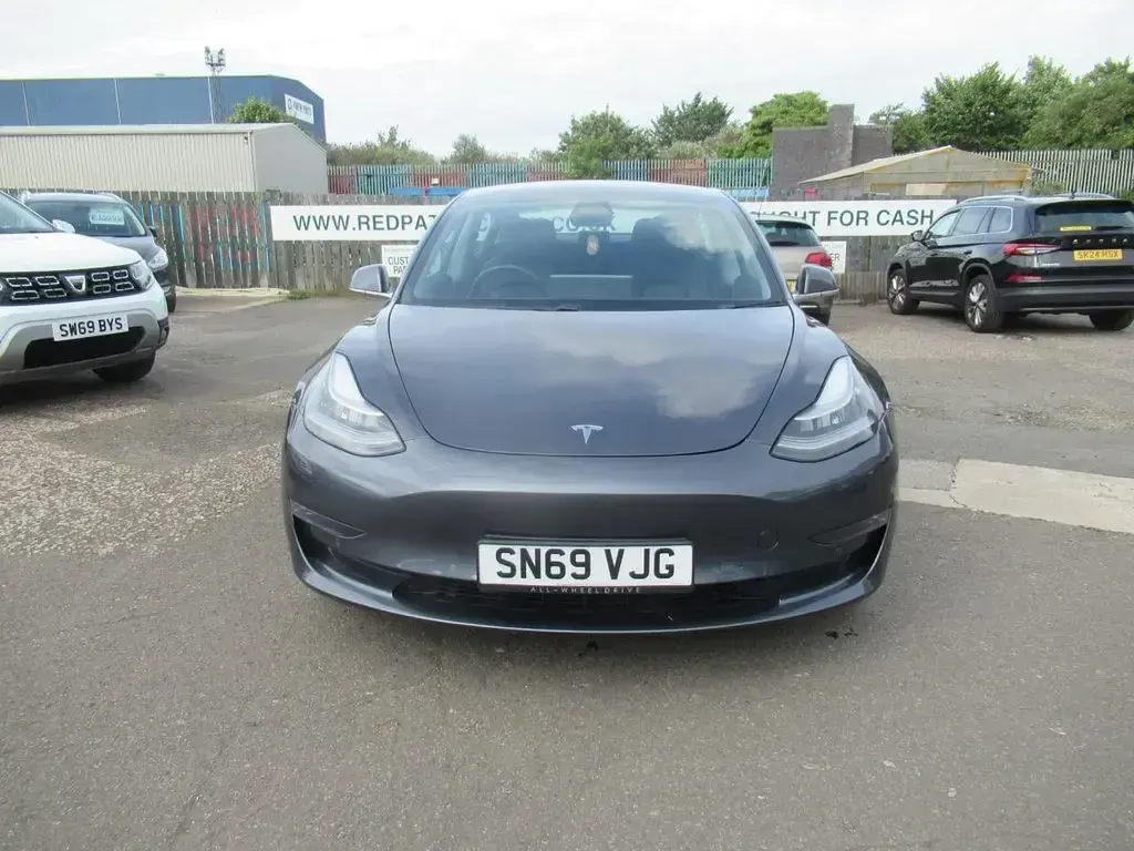 Used Tesla Model 3 Standard Range 239 kW (325 HP) 2019 Grey Sedan