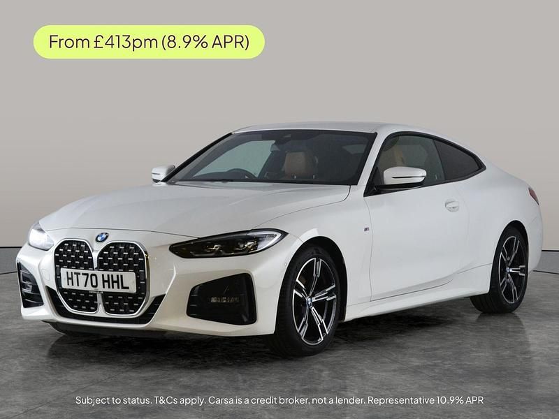 Used BMW 420 M Sport 184 HP (135 kW) 2021 White Coupe