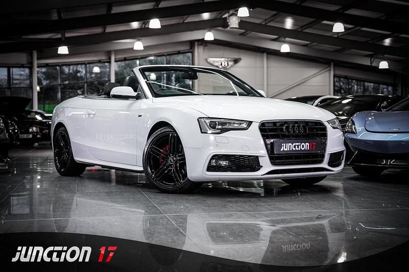 White Used 2013 Audi A5 Cabriolet S-Line Cabriolet | £6,488 (Fair price) - Image 1/3