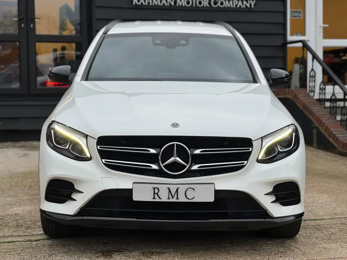 Used Mercedes GLC220 AMG line 2017 White SUV