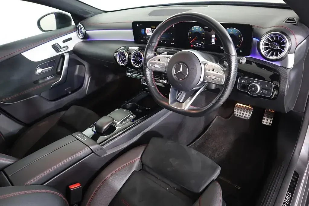 Used Mercedes CLA200 AMG line 2023 Grey Coupe