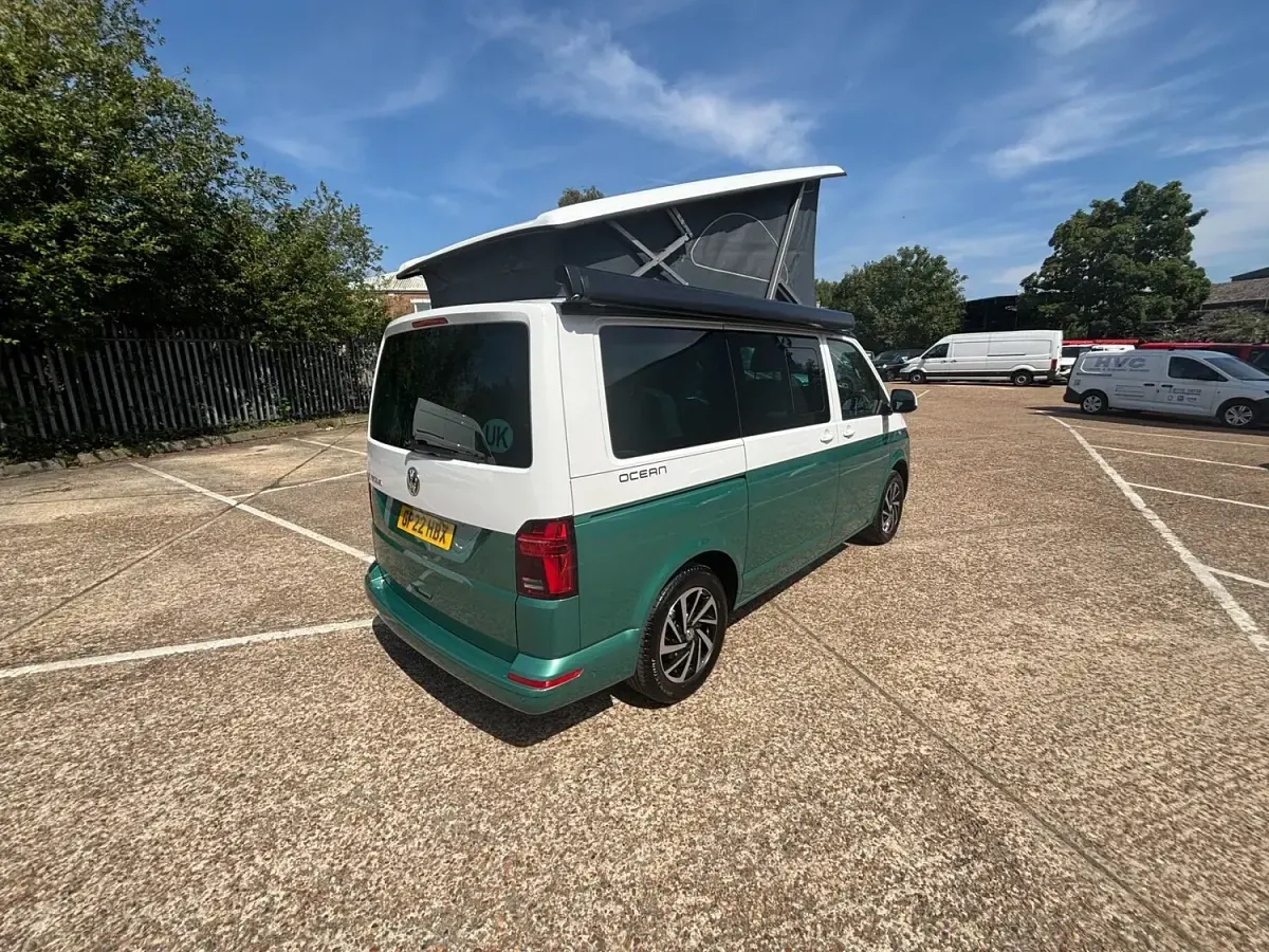 Used VW California California 150 HP (110 kW) 2022 Green Van