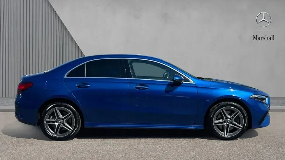 Used Mercedes A250 Executive 218 HP (160 kW) 2025 Spectral blue metallic