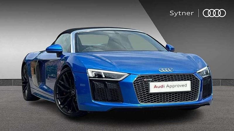 Blue Used 2019 Audi R8 Spyder Advanced Cabriolet | £89,500 - Image 1/4