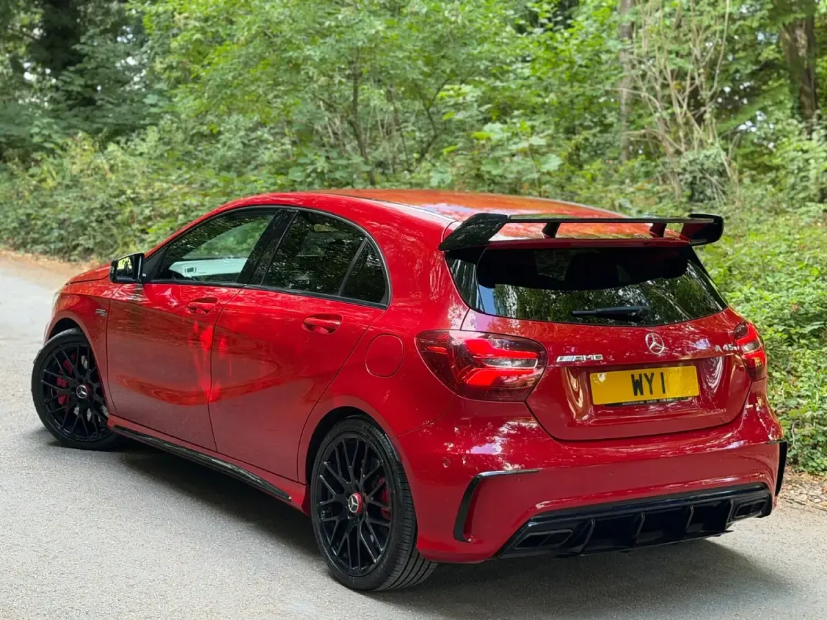Used Mercedes A45 AMG 2015 Red Hatchback