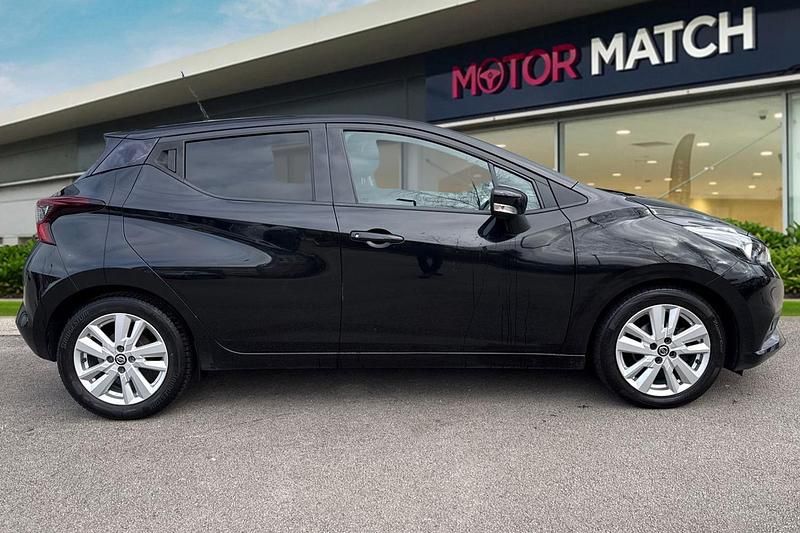 Used Nissan Micra Acenta 100 HP (73 kW) 2021 Black Hatchback