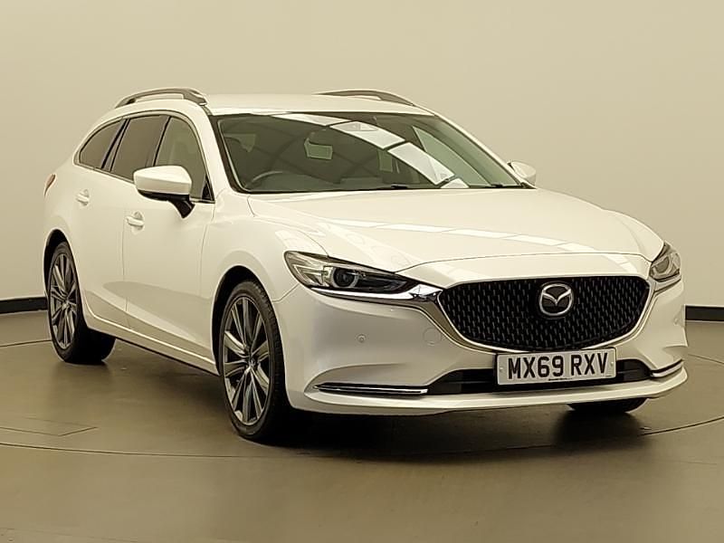 White Used 2019 Mazda 6 Inclusive Estate | £16,498 (Fair price) - Image 1/4