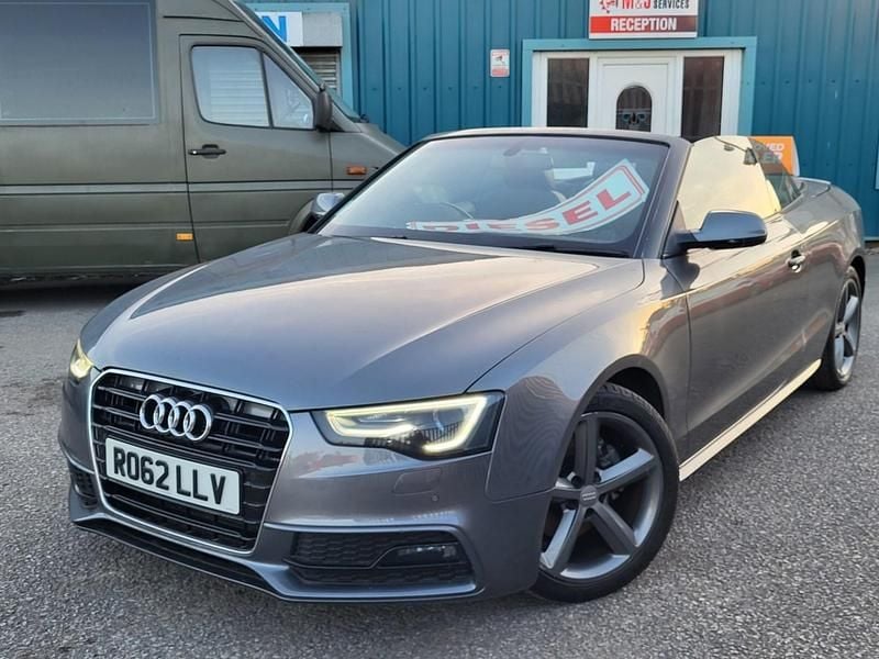 Used Audi A5 Cabriolet S-Line 2012 Grey Cabriolet