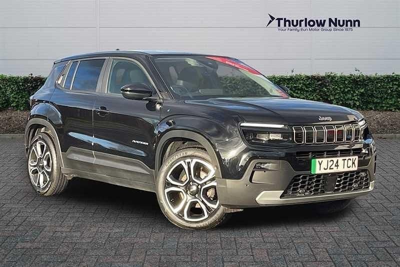 Used Jeep Avenger EV Summit 114 kW (156 HP) 2024 Black SUV