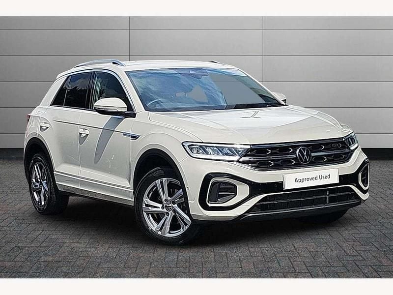 Ascot grey Used 2025 VW T-Roc R-line SUV | £28,850 (Fair price) - Image 1/4