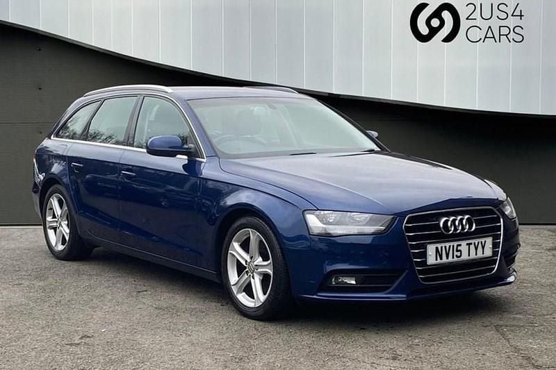Used Audi A4 Design 163 HP (119 kW) 2015 Blue Estate