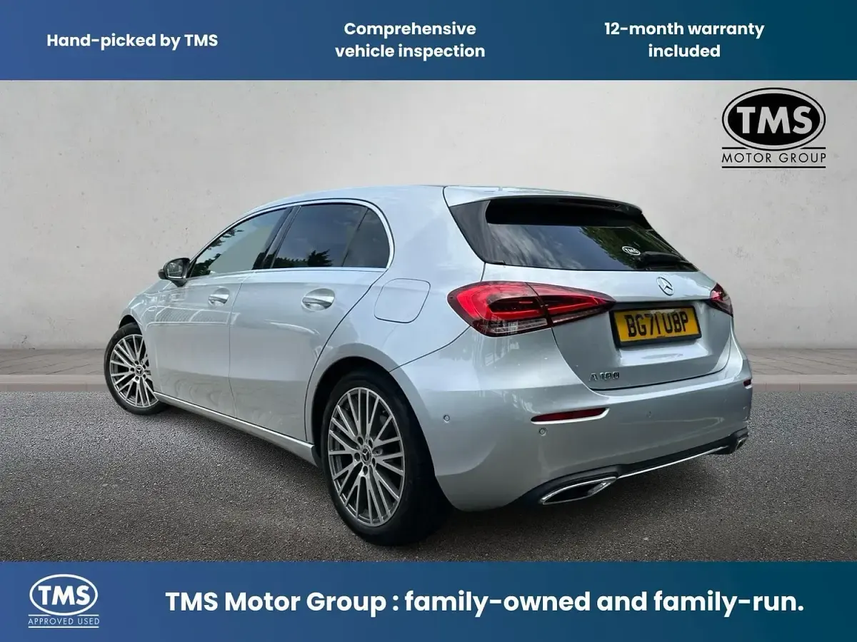 Used Mercedes A180 Executive 136 HP (100 kW) 2021 Silver Hatchback