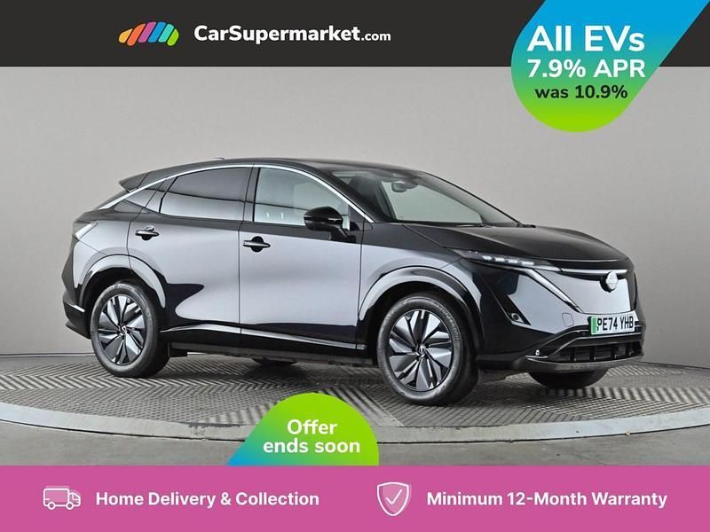 Green Used 2024 Nissan Ariya Advance SUV | £26,697 (Fair price) - Image 1/3