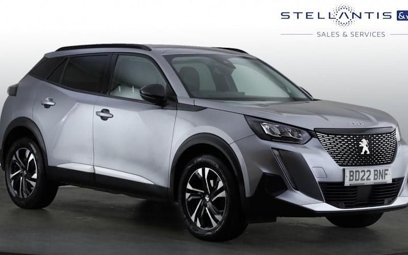 Grey Used 2022 Peugeot 2008 Allure Premium SUV | £14,205 (Fair price) - Image 1/4