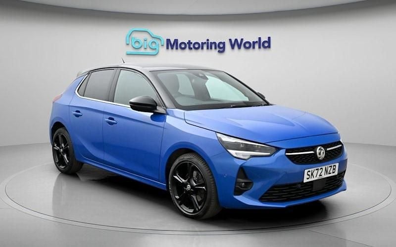 Used Vauxhall Corsa Ultimate 131 HP (96 kW) 2022 Blue Hatchback